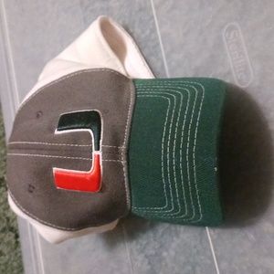 miami hurricanes fitted hat